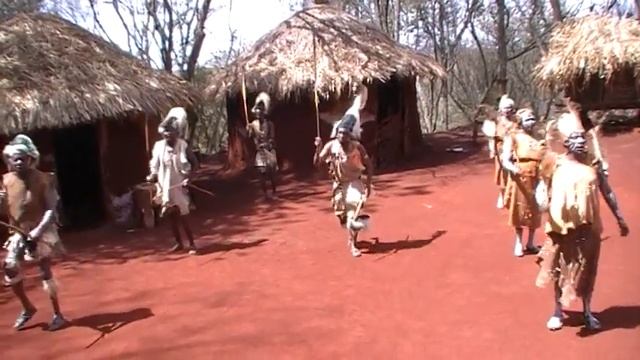 Kikuyu Tribal Dance - Aberdares National Park, Kenya смотреть онлайн