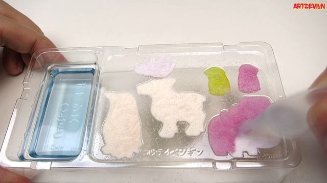 Kracie Popin Cookin - DIY зоопарк из порошка ~ Вкусняшки ~ смотреть онлайн