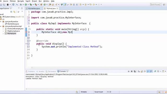Java 8 New Features Tutorials - 04 : Lambda Expression Part-1 смотреть онлайн