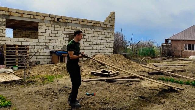 Заливка бетонной плиты над ямой смотреть онлайн