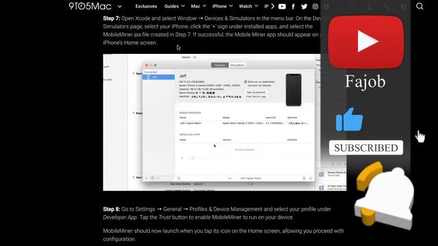 How To MINE Cryptocurrency On IPHONE 2021|MOBILE MINER IOS| Mining Crypto From IPHONE смотреть онлайн