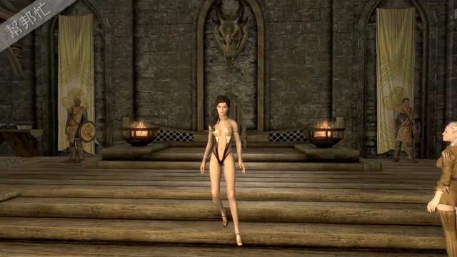 Skyrim SE 上古卷軸V：重製版 服裝 350.Monokini UNPB身形 смотреть онлайн