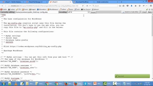 Setup Wordpress in Web Hosting using cPanel - Bangla Tutorial смотреть онлайн