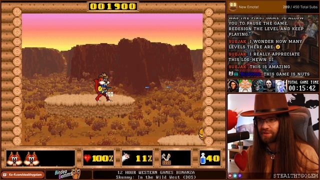 Skunny in the Wild West (DOS, 1993) смотреть онлайн