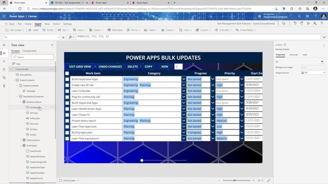 Power Apps Bulk Data Operations | Create, Update, Delete, Copy & Import | SharePoint List смотреть онлайн