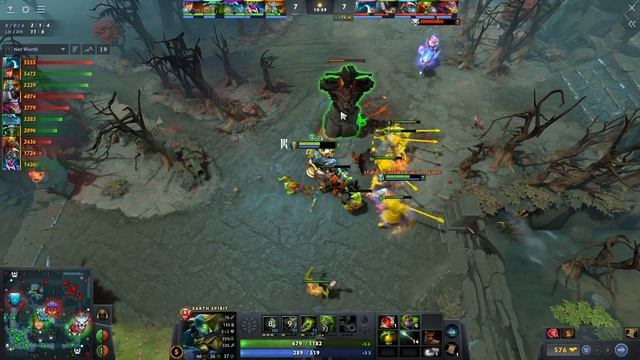 7.33c - Cr1t Earth Spirit Soft Support Gameplay Grandmaster Tier - Dota 2 Full Match Gameplay смотреть онлайн