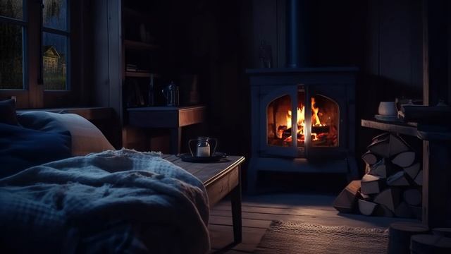 Уютная атмосфера хижины смотреть онлайн