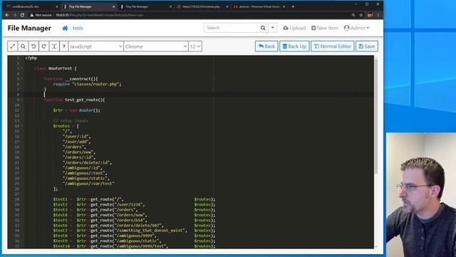 Ep.14 Dynamic Router in PHP Part 1 - TESTING смотреть онлайн