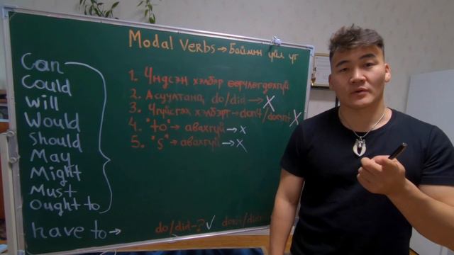 Баймж үйл ҮГС буюу Modal verbs смотреть онлайн