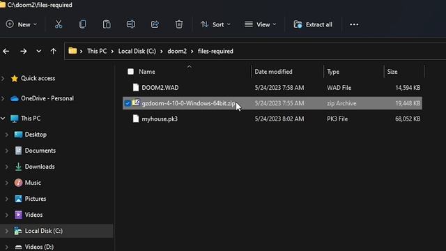 How to setup and play MyHouse.wad in 3 minutes смотреть онлайн