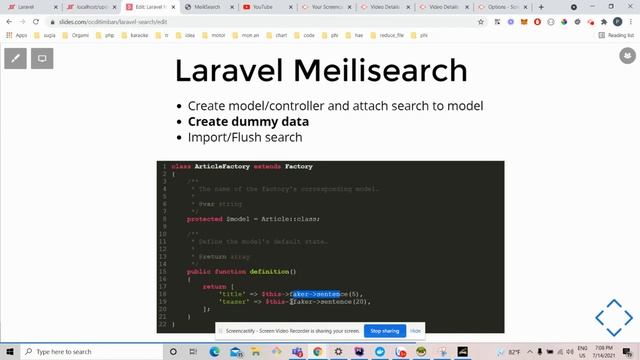 Laravel Meilisearch смотреть онлайн