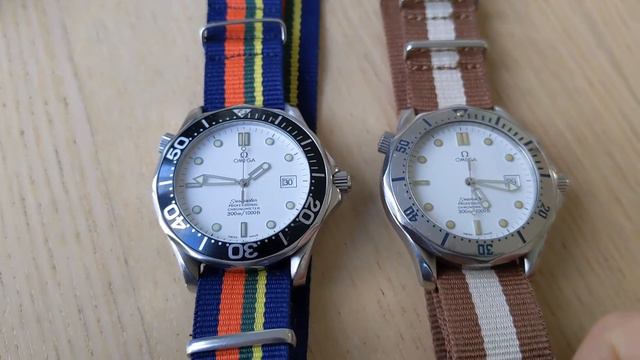 Omega Seamaster Professional Lume Comparison: Superluminova Vs. Tritium