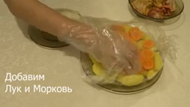 Как приготовить ужин за пол часа /Аппетитная курочка в микроволновке. смотреть онлайн