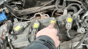 замена свечей кашкай J10 MR20DE