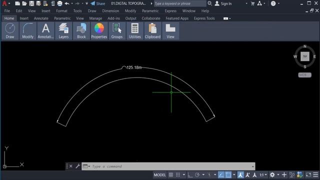 How to change arc length in AutoCAD 2022 смотреть онлайн