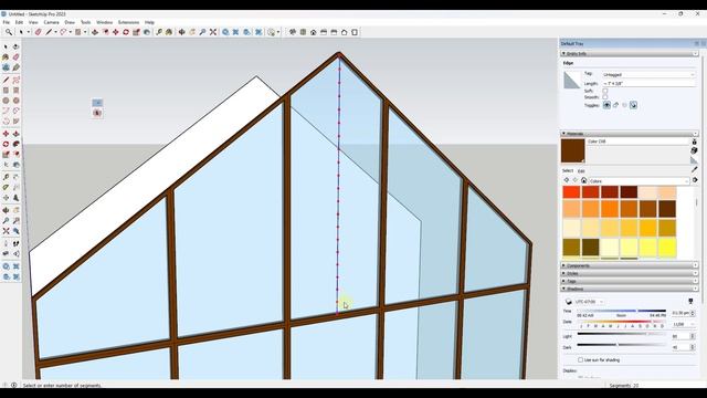 Use FACES to Cut Objects in SketchUp - Curic Face Knife and Lattice Maker! смотреть онлайн
