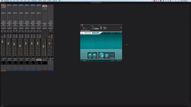 Controlling FabFilter Plugins In Pro Tools From A Standard MIDI Controller. смотреть онлайн
