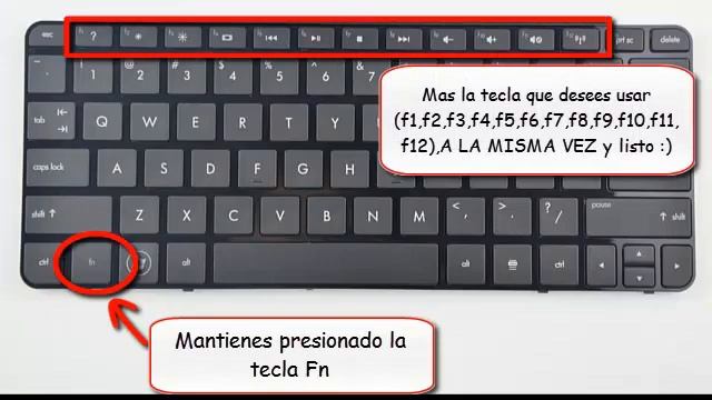 COMO ACTIVAR LA TECLA F1, F2, F3, F4, F5, etc de laptop. FÁCIL Y SENCILLO. смотреть онлайн