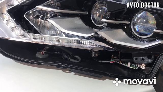 Видеообзор корпуса фары Nissan Rogue рестайлинг смотреть онлайн