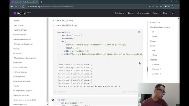 Kotlin exercícios da aula 4 Fluxo de Controle смотреть онлайн