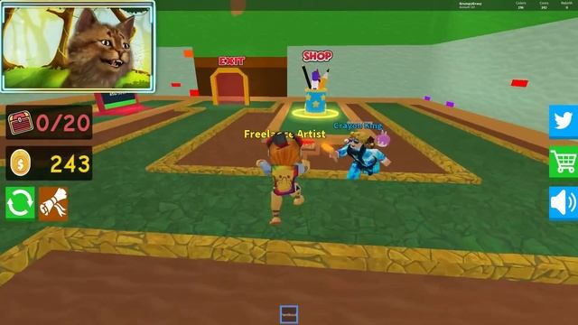 ROBLOX PAINT SPLASH SIMULATOR смотреть онлайн
