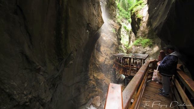 SIGMUND THUN KLAMM AUSTRIA ?? One Of The Most Beautiful Gorges Of The Salzburgerland in Austria 8K смотреть онлайн