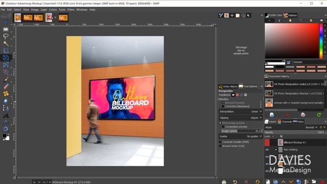 Design with PSD Templates in GIMP смотреть онлайн