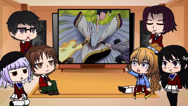 ?Classroom of the elite react to Naruto and Sasuke | Ayanokoji | Part 1 смотреть онлайн