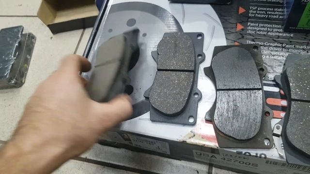 Тормозные колодки. Сравниваем Advics и оригинал Toyota от Advics. Попутно LPR и Sangsin Hagen. смотреть онлайн