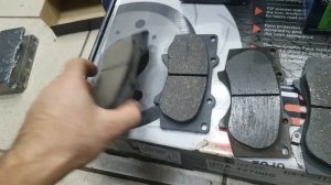 Тормозные колодки. Сравниваем Advics и оригинал Toyota от Advics. Попутно LPR и Sangsin Hagen.