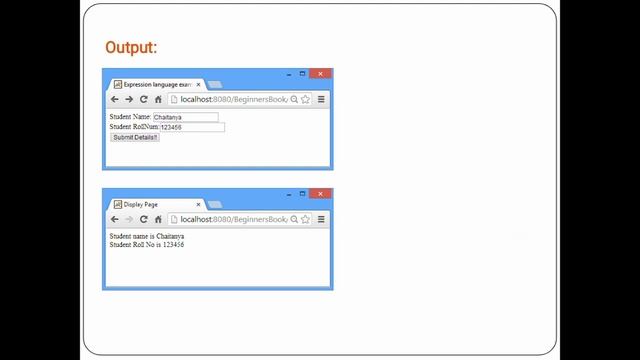 EL(expression language) in JSP смотреть онлайн