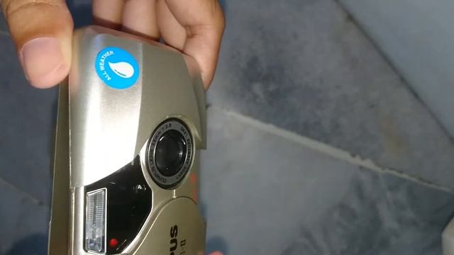 The olympus MJU ii with lens stuck. смотреть онлайн