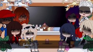 || MLB REACT TO SHADYBUG AND CLAW NOIRE TIKTOK VIDEO'S! || Part 1 || Miraculous future || Gacha ||