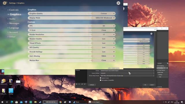 How to capture Genshin Impact (PC) on OBS Studio смотреть онлайн