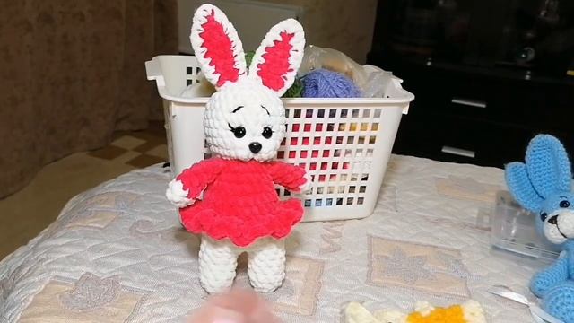 #Зайчики крючком- Степашки, Малинка и Милашка/ Видео болталочка/ Увлеклась. смотреть онлайн