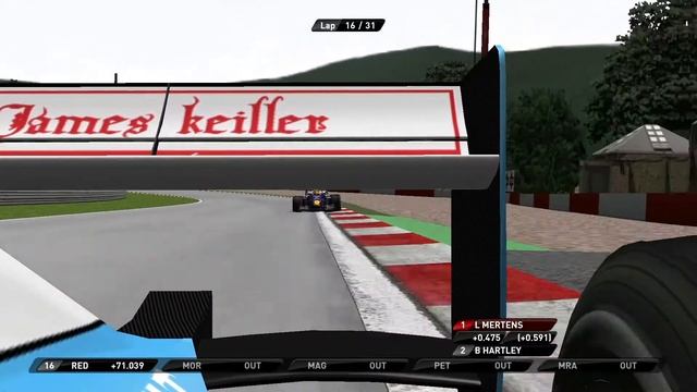 Grand Prix 4 GP2 Manager 2010 2.Rennen Belgien смотреть онлайн