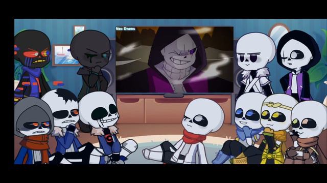 Sans aus react to Epic vs Cross || Request смотреть онлайн