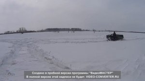 тингер по снегу