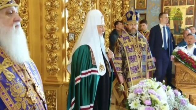 В ОТВЕРЖЕНИИ ОТ СЕБЯ КЛЮЧ К СЧАСТЬЮ ПРОПОВЕДЬ ПАТРИАРХА КИРИЛЛА ХРАМ СМ. ИКОНЫ БОЖИЕЙ МАТЕРИ 190323 смотреть онлайн