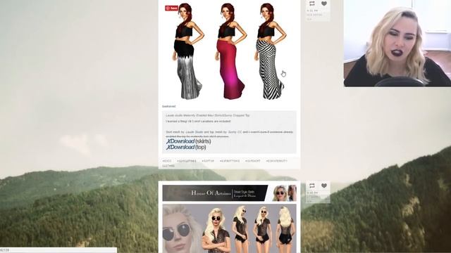 Sims 3 Custom Content Shopping #7: HAIR & CLOTHES FOR ALL AGES! + FACECAM смотреть онлайн