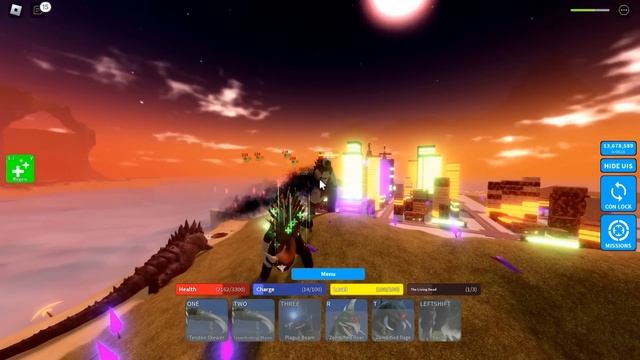 How Strong Is MAX ZOMBIE GIGAN REWORKED? - Roblox Kaiju Universe смотреть онлайн