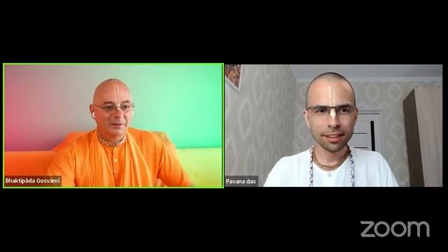 36. Интервью Е.С. Бхактипада Госвами и Павана д. | Прабхупада саджатия. Часть 1. смотреть онлайн