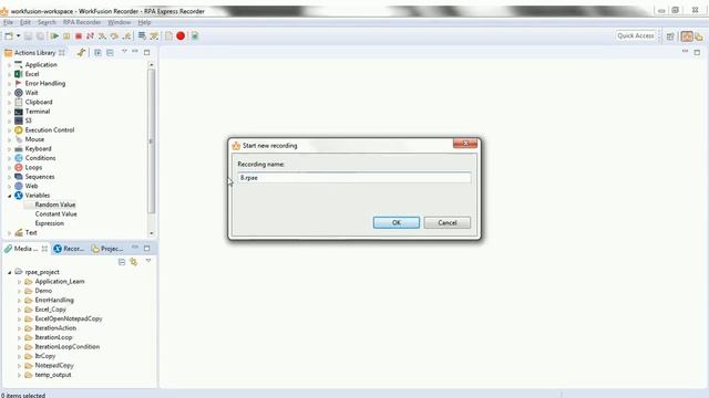 lesson 7 WorkFusion RPA Express Tutorial Application Keywords with Excel training Demo смотреть онлайн