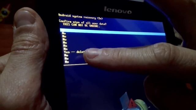 Как сделать HARD RESET ( сброс настроек) в планшете Lenovo. смотреть онлайн
