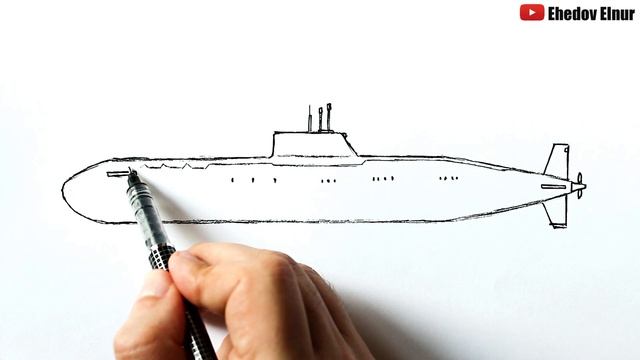 Как нарисовать Подводную лодку смотреть онлайн