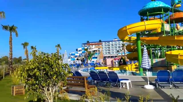 Eftalia Ocean 5* дорога от отеля до моря смотреть онлайн
