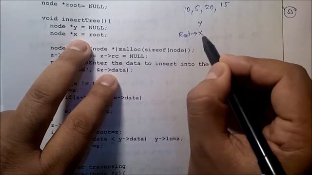 [DS 14] Binary search tree: Insert data into BST with C Program смотреть онлайн
