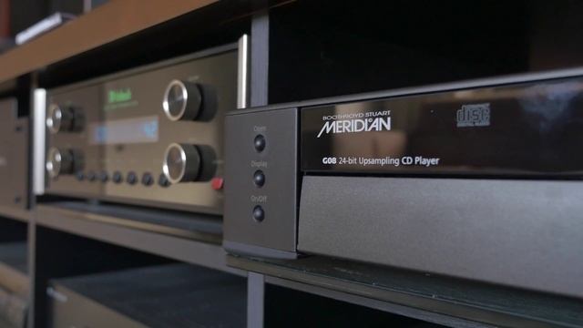 Best CD player i ever heard on my system - Meridian G08 смотреть онлайн