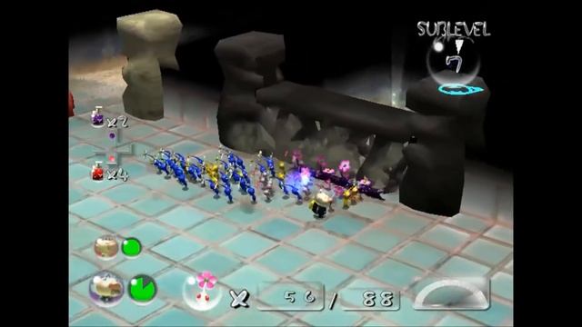 Pikmin 2 - Hole of Heroes (No Deaths) смотреть онлайн