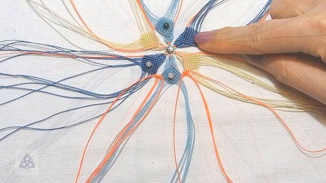 Macrame Mandala Flower DIY смотреть онлайн